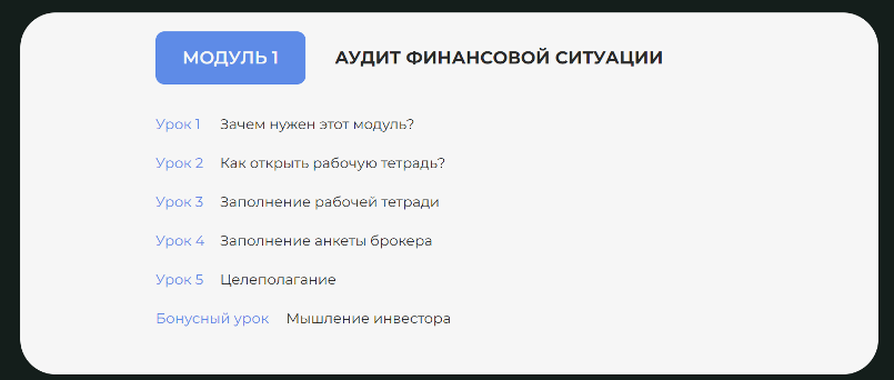 Винограденко аудит финансовой ситуации